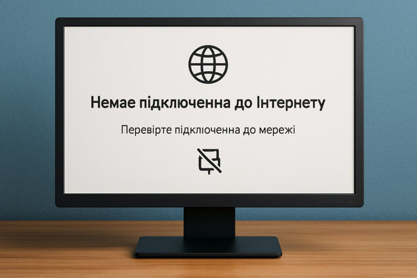 Доступ до Інтернету обмежений