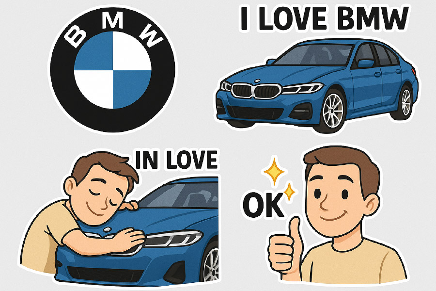 Стікери BMW