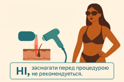 Чи можна робити лазерну епіляцію після засмаги