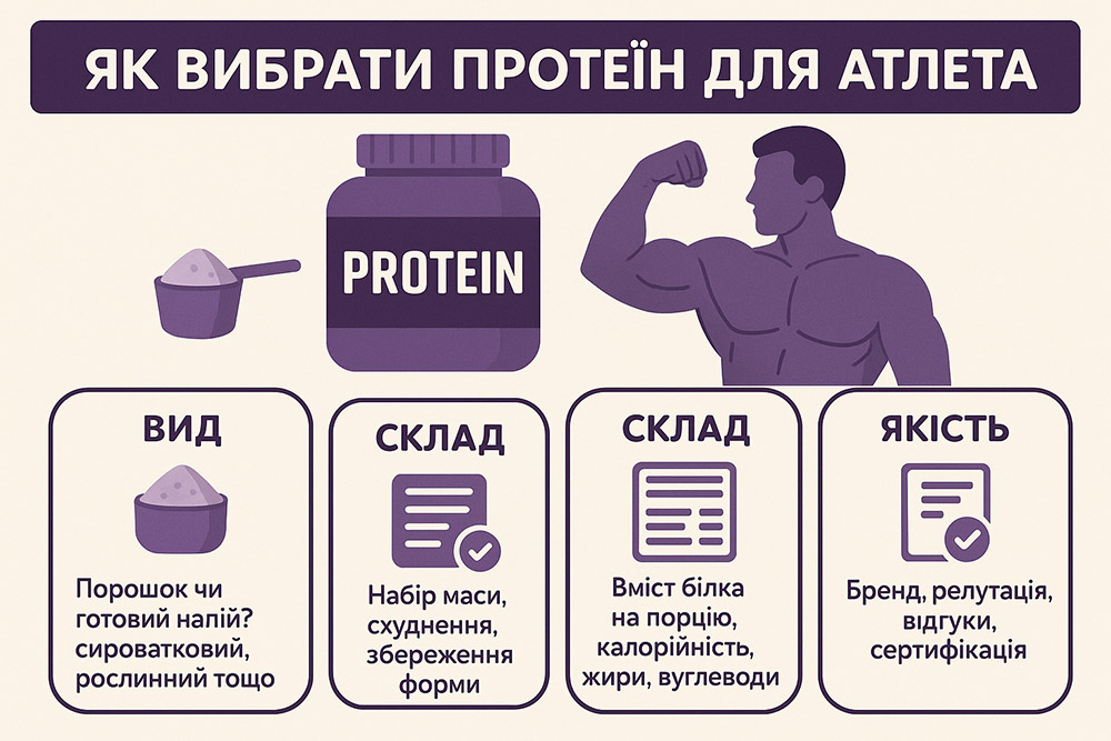Вибір протеїну