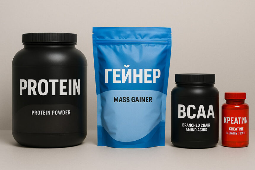 Види спортивного харчування